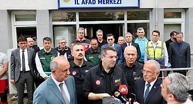 AFAD Başkanı Okay Memiş Ordu'da
