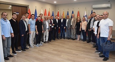 BALKANTÜRKSİAD, Özbekistan heyetini ağırladı