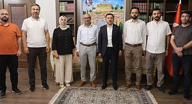 Başkan Arı'ya önemli ziyaretler