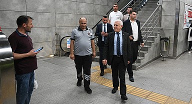 Başkan Bozbey’den Odunluk İstasyonu’na ziyaret