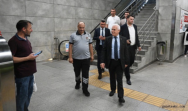 Başkan Bozbey’den Odunluk İstasyonu’na ziyaret