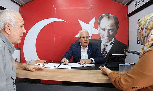 Başkan Bozbey, makamını Mustafakemalpaşa’ya taşıdı