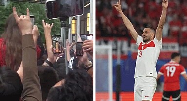 Berlin'de Milli Takımımız Bozkurt işareti ile karşılandı