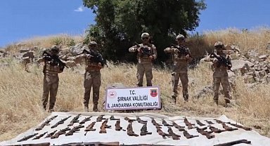 Bozdoğan-39'da 36 piyade tüfeği ele geçirildi!