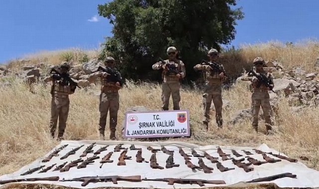 Bozdoğan-39'da 36 piyade tüfeği ele geçirildi!
