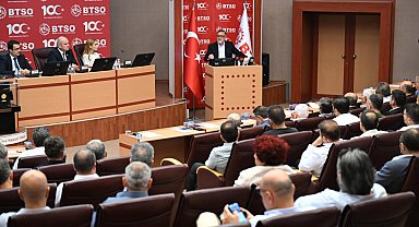 BTSO Temmuz Ayı Meclis Toplantısı gerçekleştirildi