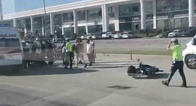 Bursa’da motosiklet kazası