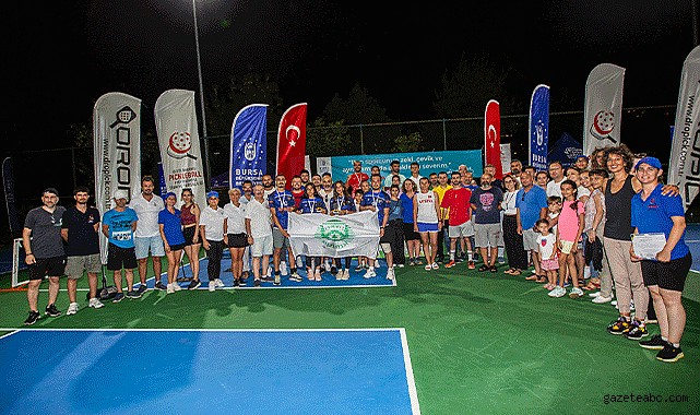 Bursa’nın ilk Pickleball Turnuvası yapıldı