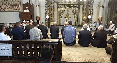 Bursa Ulucamii’de 15 Temmuz Şehitleri için Kuran okundu