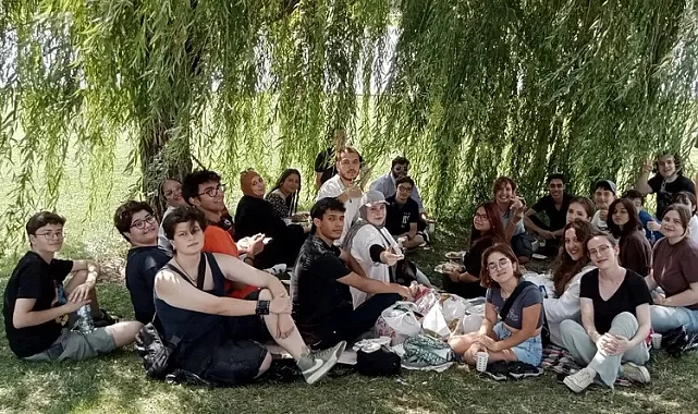 Bursa'da, uluslararası öğrenciler piknikte buluştu