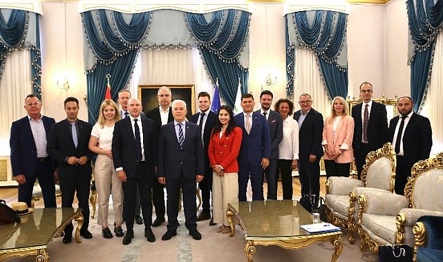 Bursa'nın kardeş şehri Hessen'den Başkan Bozbey'e ziyaret