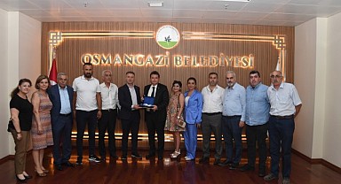 CHP Yıldırım ilçe yönetiminden Başkan Aydın’a ziyaret