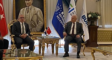 Dominik Cumhurieyeti Büyükelçisinden Başkan Bozbey'e ziyaret