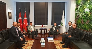 Dominik Cumhuriyeti Büyükelçisi Osmangazi Belediye Başkanını ziyaret etti