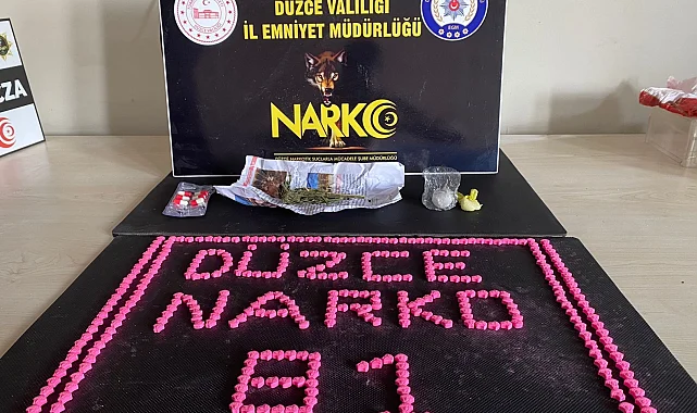 Düzce'de uyuşturucu operasyonu