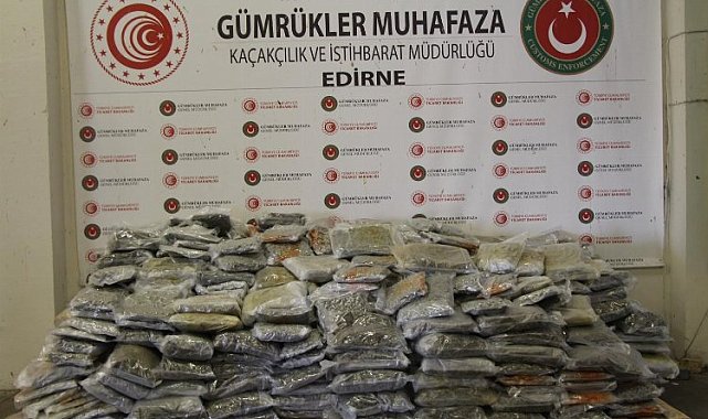 Edirne Jandarması'ndan uyuşturucu avı!
