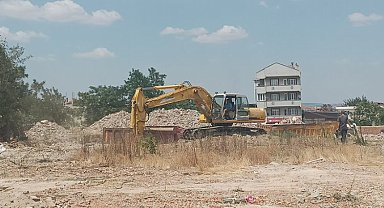 Edirne Keşan'da İnönü İlkokulu'nda çalışma başladı