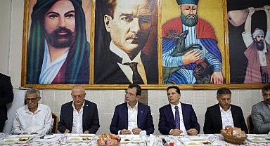 Ekrem İmamoğlu Muharrem matemi lokmasına ortak oldu