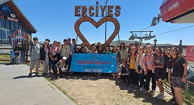 Erciyes Dağı Bilim Okulu'nda yetenekli öğrenciler buluştu