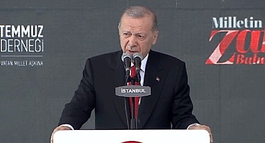 Erdoğan'dan 15 Temmuz mesajı