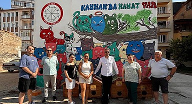 Gemlik sokakları sanat ile buluşuyor