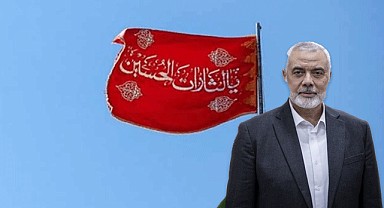 İran'da intikam bayrağı göndere çekildi