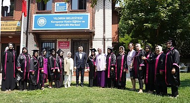 Karapınar Kadın Eğitim Ve Girişimcilik Merkezi Mezunlarını Verdi
