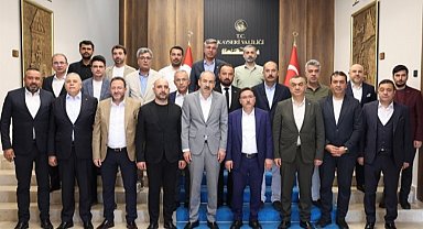 Kayseri iş dünyasından teşekkür ziyaretleri