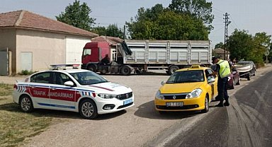 Keşan'da jandarmadan asayiş denetimleri