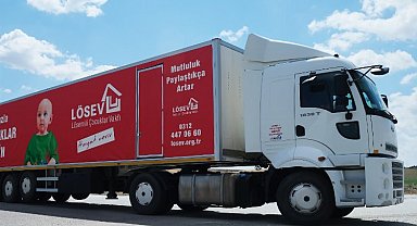 LÖSEV'in iyilik tırı yola çıkıyor