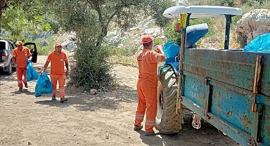 Milas Belediyesi Ekipleri temizlik çalışmalarını sürdürüyor