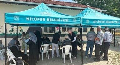 Nilüfer Belediyesi kırsal mahallelerde halkla buluşuyor