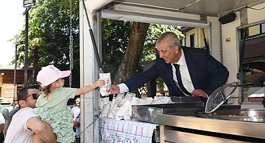Osmangazi’de 15 Temmuz şehitleri için lokma ikramı