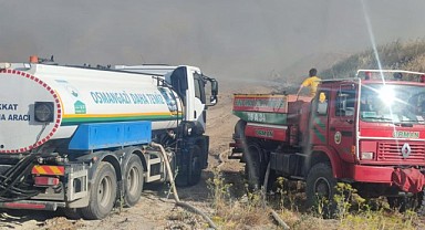 Osmangazi'den söndürme çalışmalarına tam destek