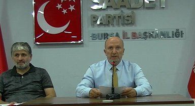 Saadet Partisi Bursa'dan BESAŞ zammına tepki