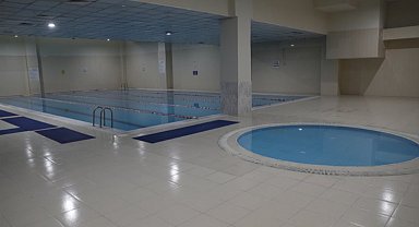 Sivas'ta kadınlara özel havuzda yenileme