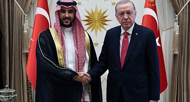Suudi Arabistan Savunma Bakanı Beştepe'de