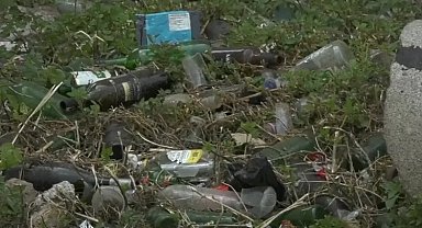Tarihi surlar alkol ve madde bağımlılarının meskeni oldu