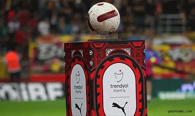 Trendyol Süper Lig'de 2 haftalık program açıklandı!