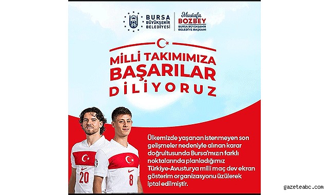 Türkiye-Avusturya milli maç dev ekran gösterimi iptal edildi