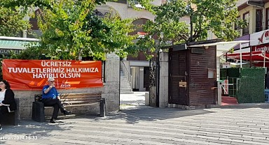 Ücretsiz tuvaletler ikinci kez yargıya takıldı