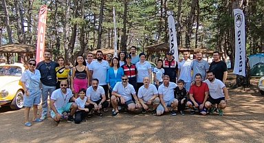 Vosvos tutkunları Bilecik'teki Küçükelmalı Tabiat Parkı'nda buluştu