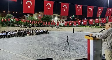 Yeşilli'de 15 Temmuz etkinliği düzenlendi 
