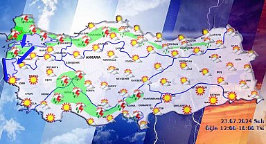 Yurtta bugün hava nasıl olacak? Öğle saatleri için yağış uyarısı