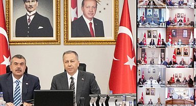 Bakan Tekin ve Yerlikaya 81 il valisi ile buluştu