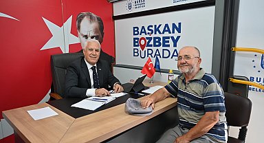 Başkan Bozbey, makamını bu kez Yenişehir'e taşıdı