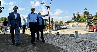 Başkan Er çalışmaları yerinde inceledi