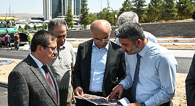 Başkan Er İnönü Üniversitesi'nde gerçekleştirilen çalışmaları inceledi