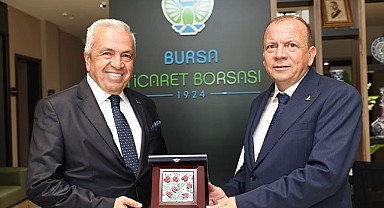 Başkan Şadi Özdemir’den Bursa Ticaret Borsası’na ziyaret