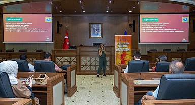 Belediye personeline ‘Bağımlılıkla Mücadele’ eğitimi